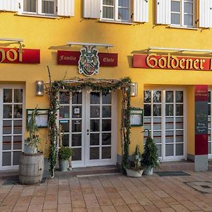 Hotel Restaurant Goldener Hirsch Donauwörth Exterior photo