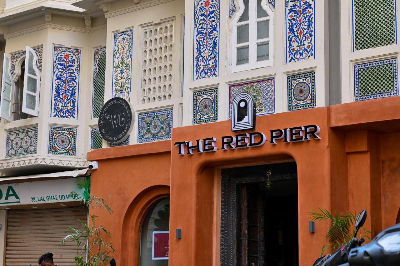 The Red Pier By Downtown Udaipur Hotel Esterno foto