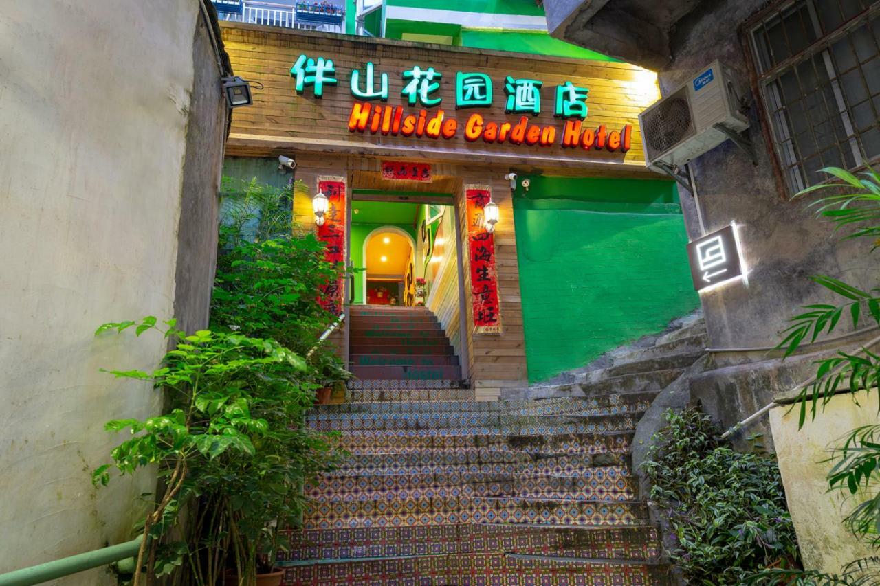 Yangshuo Hillside Garden Hotel Esterno foto