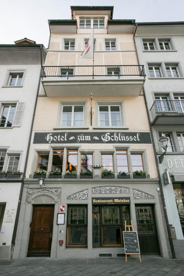 Boutique Hotel Schlussel Seit 1545 Lucerna Esterno foto